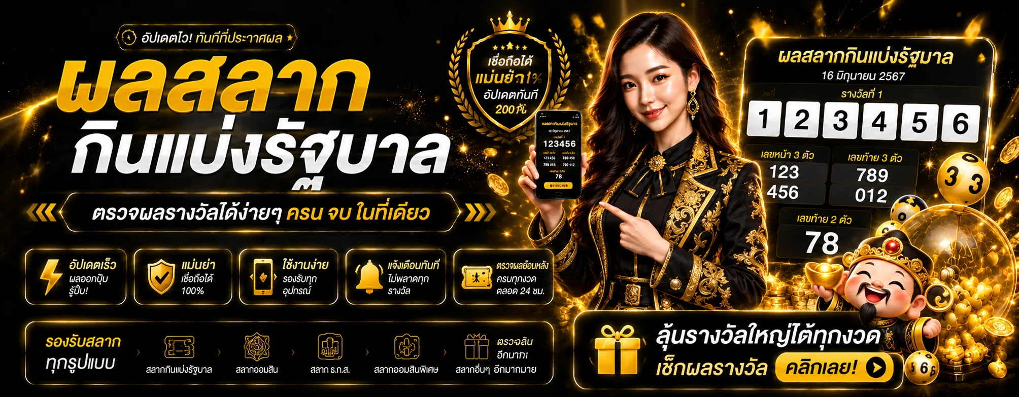 หน้าตรวจผลหวย G2SLOT168