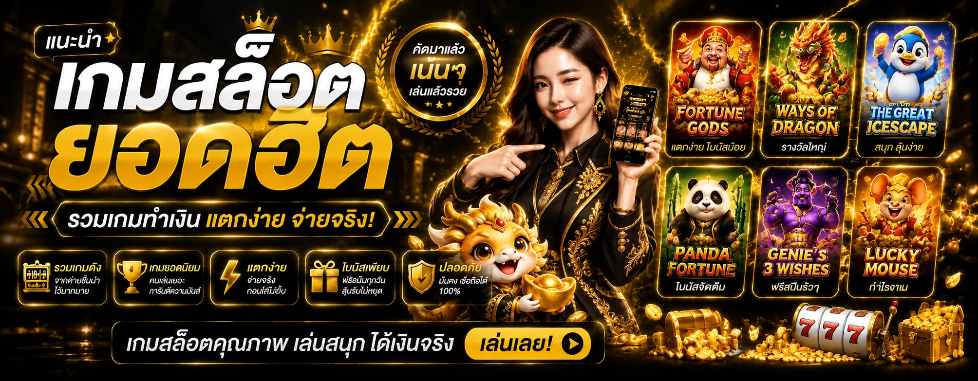รวมเกมสล็อตยอดนิยมบน G2SLOT168